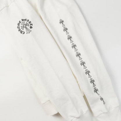 Chrome Hearts Graphic Zip-Up Hoodie