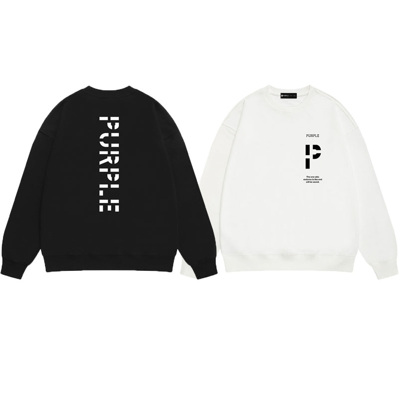 SALL Purple Fashion sweatshirts