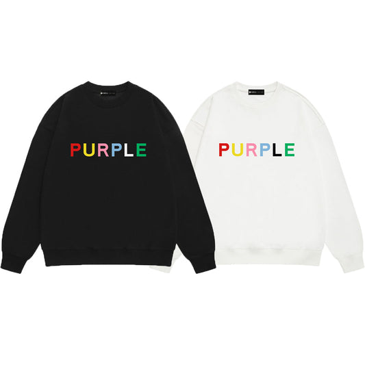 SALL Purple Fashion sweatshirts