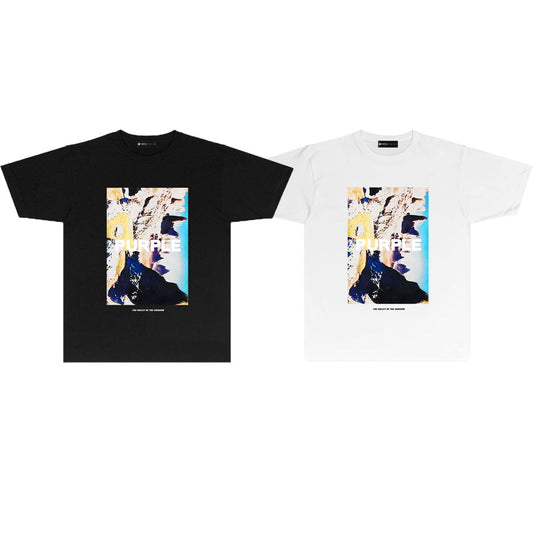 SALL Purple Fashion T-shirt