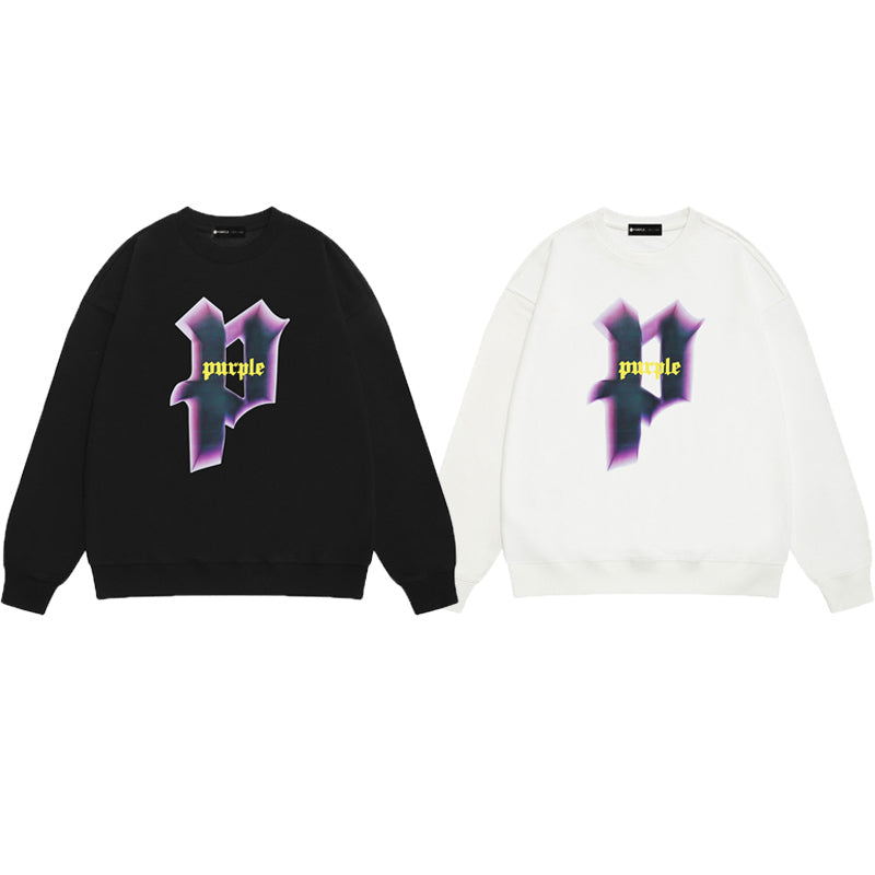 SALL Purple Fashion sweatshirts