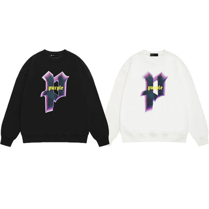 SALL Purple Fashion sweatshirts