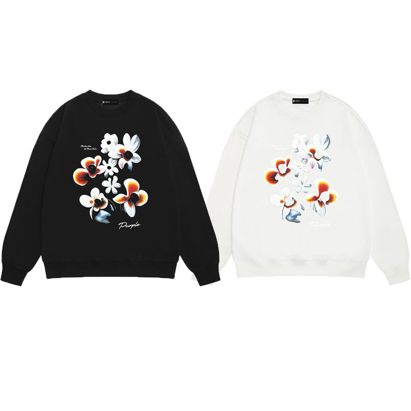 SALL Purple Fashion sweatshirts