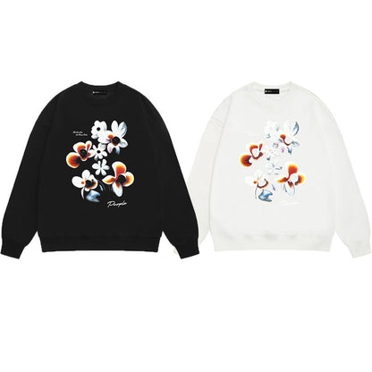 SALL Purple Fashion sweatshirts