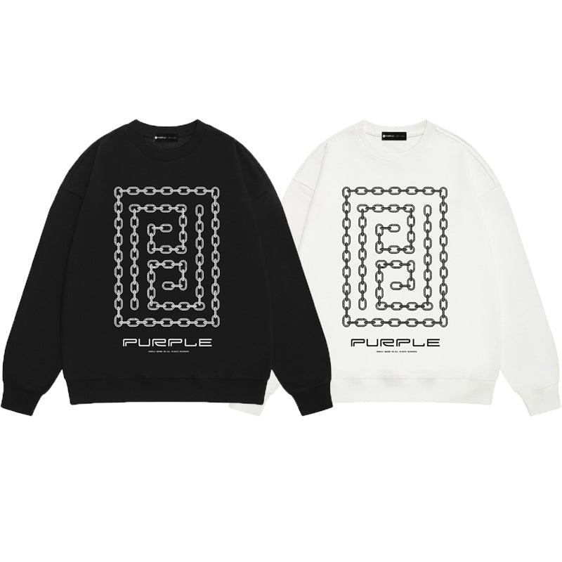 SALL Purple Fashion sweatshirts