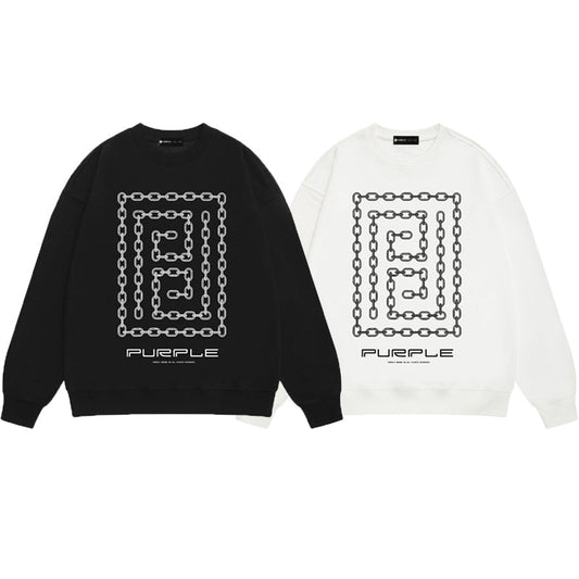 SALL Purple Fashion sweatshirts