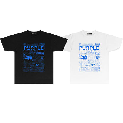 SALL Purple Fashion T-shirt