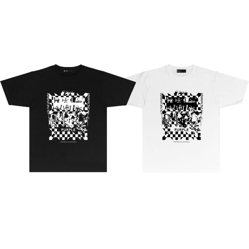 SALL Purple Fashion T-shirt