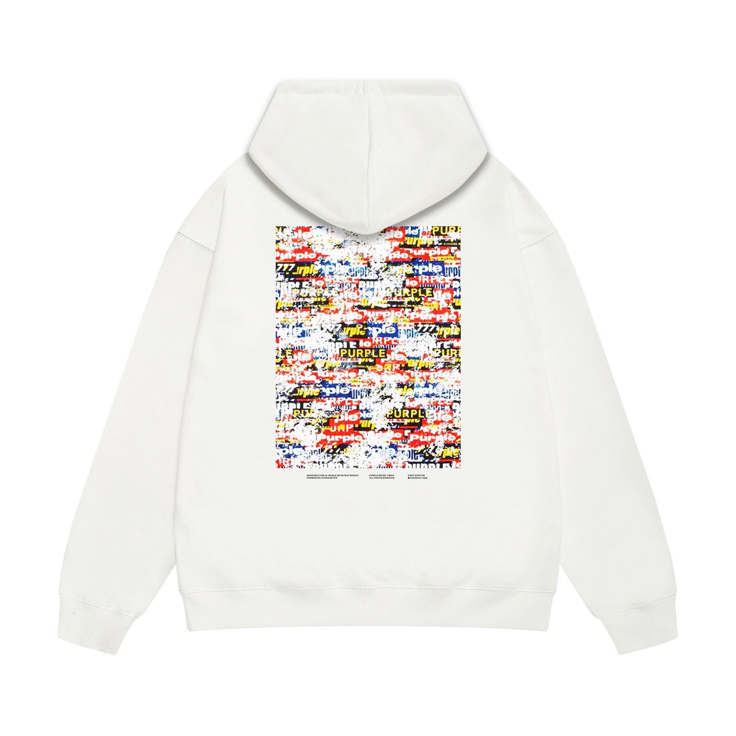 SALL Purple Fashion sweatshirts