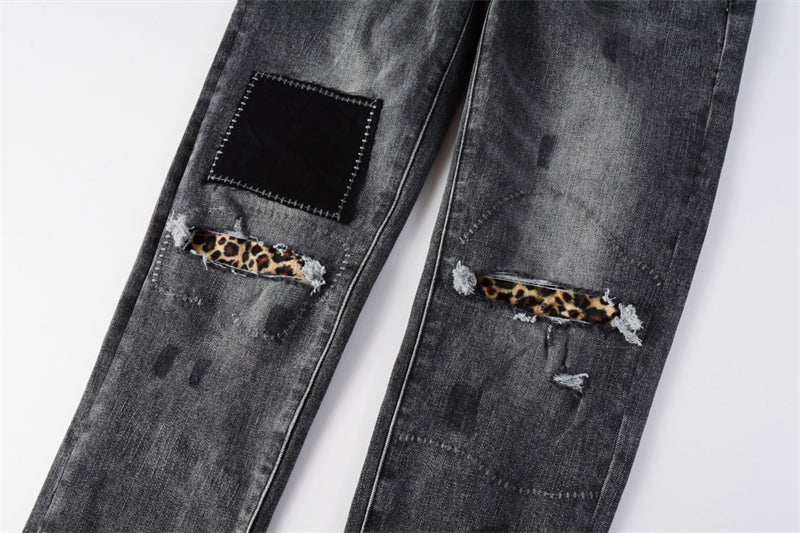 SALL Purple Fashion jeans 9102