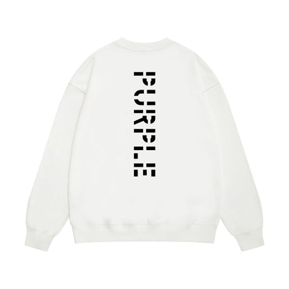 SALL Purple Fashion sweatshirts