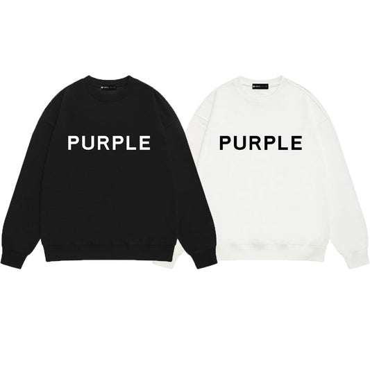 SALL Purple Fashion sweatshirts