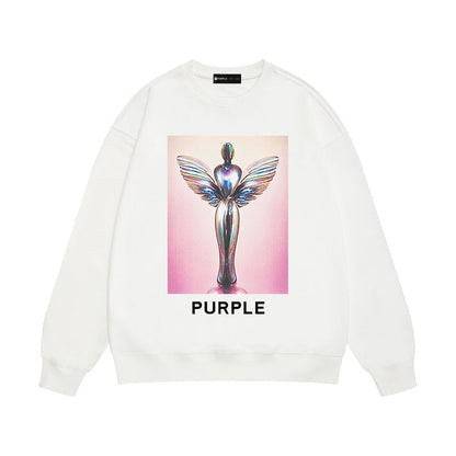 SALL Purple Fashion sweatshirts