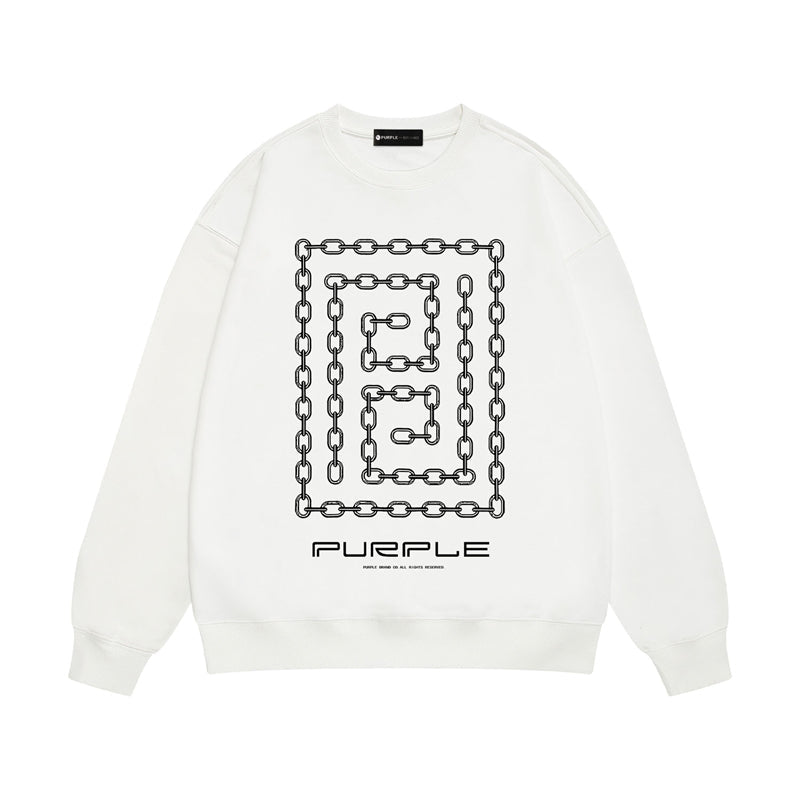 SALL Purple Fashion sweatshirts