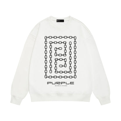 SALL Purple Fashion sweatshirts