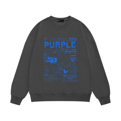 SALL Purple Fashion sweatshirts
