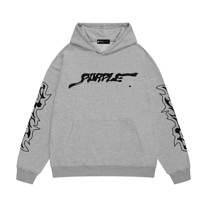 SALL Purple Fashion sweatshirts