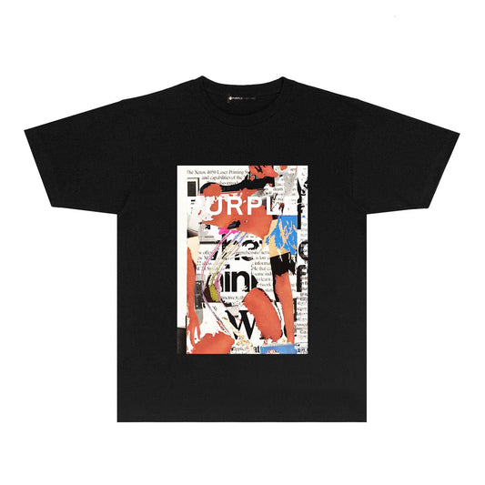 SALL Purple Fashion T-shirt