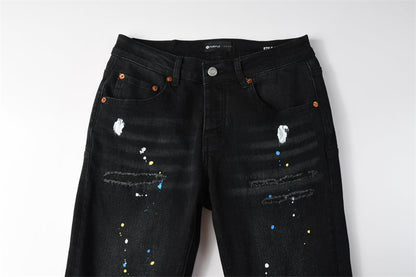 SALL Purple Fashion jeans 9121