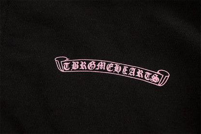 Chrome Hearts Graphic Zip-Up Hoodie
