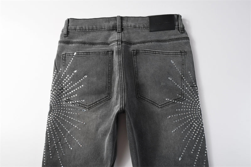 SALL Purple Fashion jeans 9123