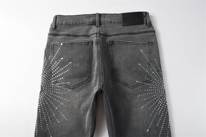 SALL Purple Fashion jeans 9123