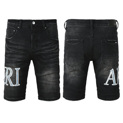 SALL AMIRI  Fashion Denim shorts 6005