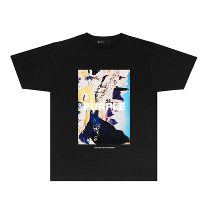 SALL Purple Fashion T-shirt