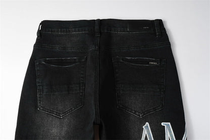 SALL AMIRI  Fashion Denim shorts 6005