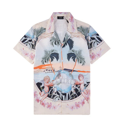 SALL AMIRI silk shirt