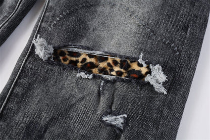 SALL Purple Fashion jeans 9102