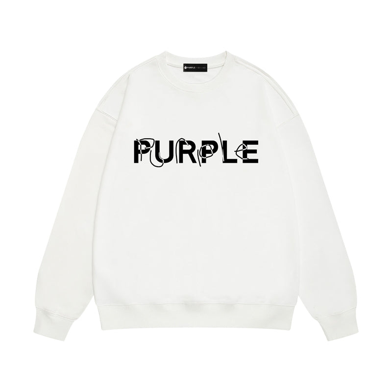 SALL Purple Fashion sweatshirts