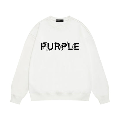 SALL Purple Fashion sweatshirts