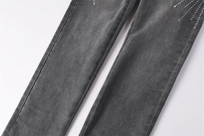 SALL Purple Fashion jeans 9123