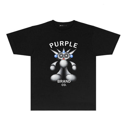 SALL Purple Fashion T-shirt