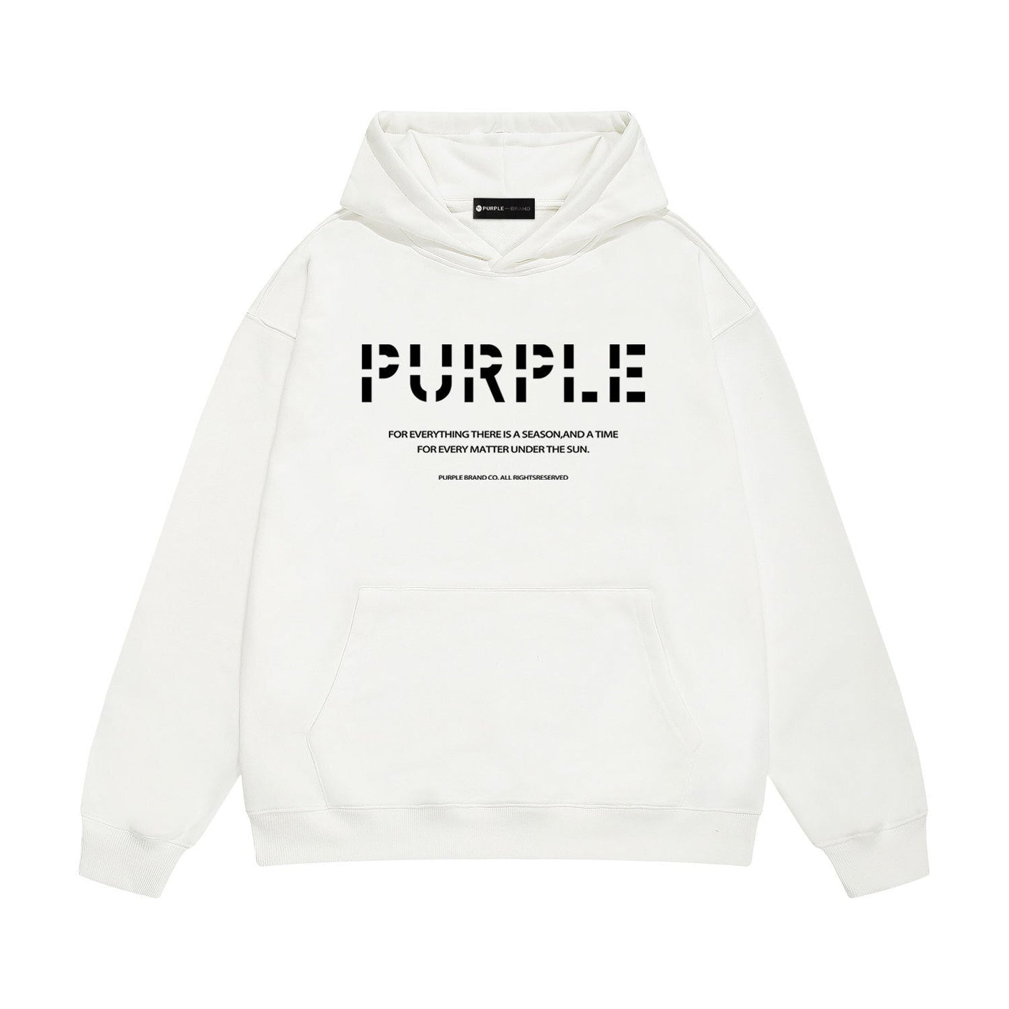 SALL Purple Fashion sweatshirts
