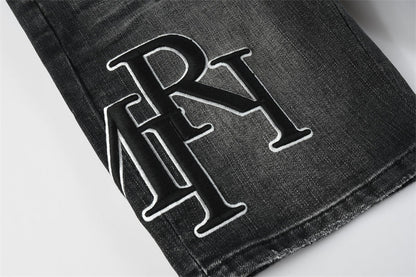 SALL AMIRI  Fashion Denim shorts 6004