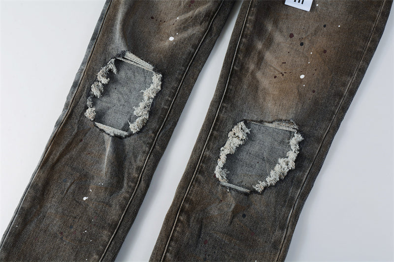 SALL Purple Fashion jeans 9031