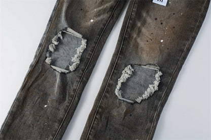 SALL Purple Fashion jeans 9031