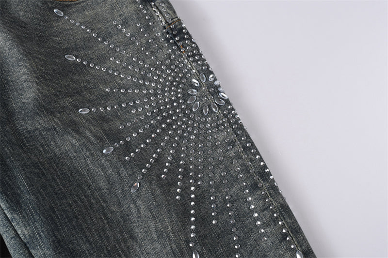 SALL Purple Fashion jeans 9122