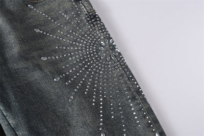 SALL Purple Fashion jeans 9122