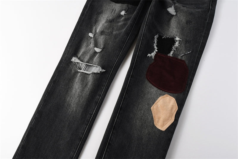 SALL Purple Fashion jeans 9135