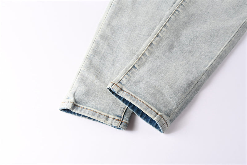 SALL Purple Fashion jeans 9127