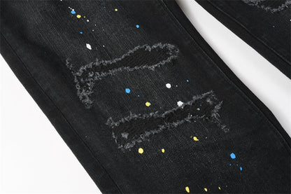 SALL Purple Fashion jeans 9121