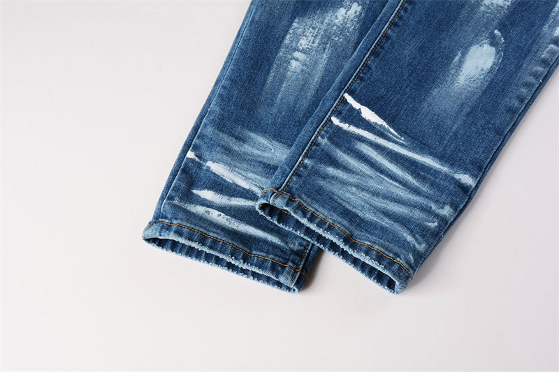 SALL Purple Fashion jeans 9062