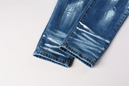 SALL Purple Fashion jeans 9062