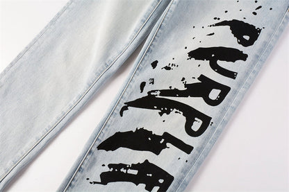 SALL Purple Fashion jeans 9048