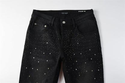 SALL Purple Fashion jeans 9130