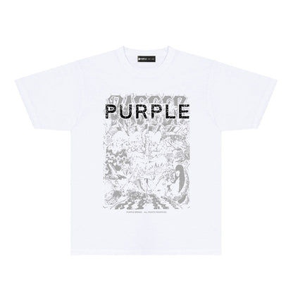 SALL Purple Fashion T-shirt