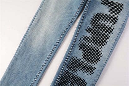 SALL Purple Fashion jeans 9052